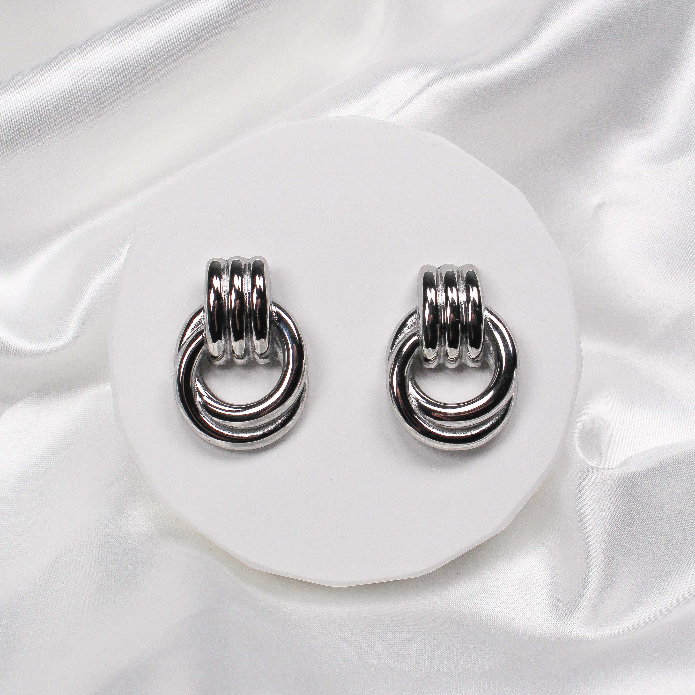 ALLIAGE EARRINGS - SILVER - Black & Bloom