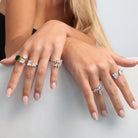 SAGE RING SILVER - Black & Bloom