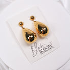 KAI EARRINGS - Black & Bloom