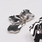 OLIVIA - SILVER (CLIP ON) - Black & Bloom