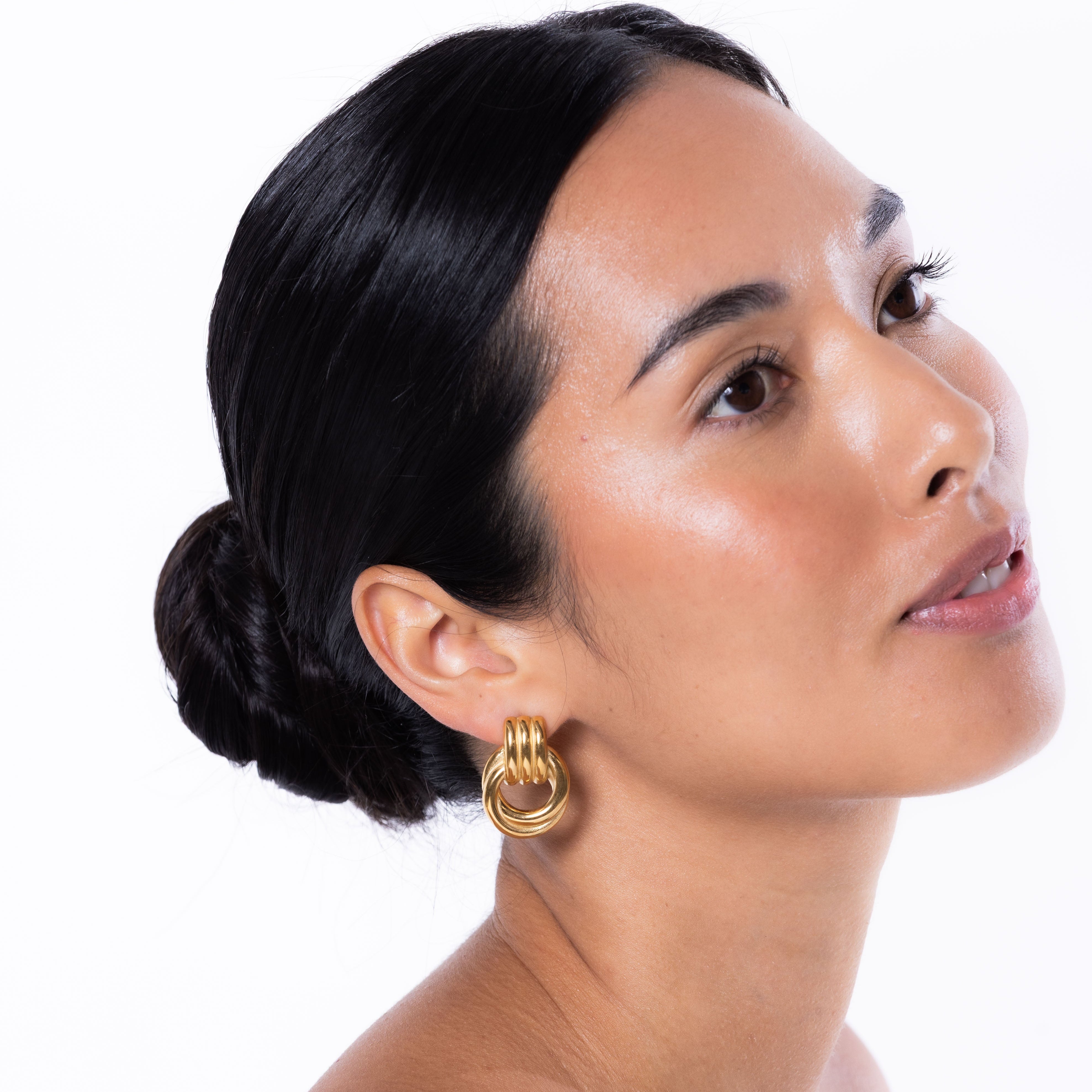 ALLIAGE EARRINGS - GOLD - Black & Bloom