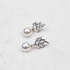 ALAIA EARRINGS - Black & Bloom