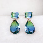 STEPHANIE EARRINGS - Black & Bloom