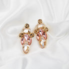 KATE EARRINGS GOLD - Black & Bloom