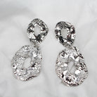 SORRENTO EARRINGS SILVER - Black & Bloom