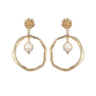 PAYTON EARRINGS - Black & Bloom