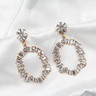 ALEX EARRINGS - Black & Bloom